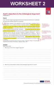 graphic of Kant obj ont worksheet2